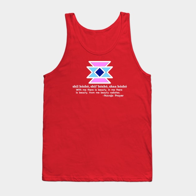 Native Wisdom Series - Navajo Prayer Tank Top by Show OFF Your T-shirts!™